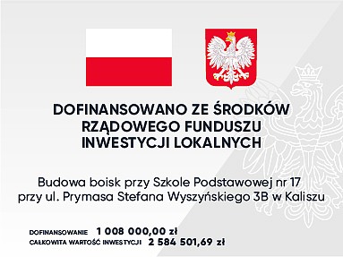 budowa boisk przy szkole podstawowej nr 17