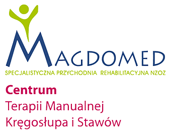logo Specjalistyczna Przychodnia Rehabilitacyjna NZOZ MAGDOMED Dominik Kujawa