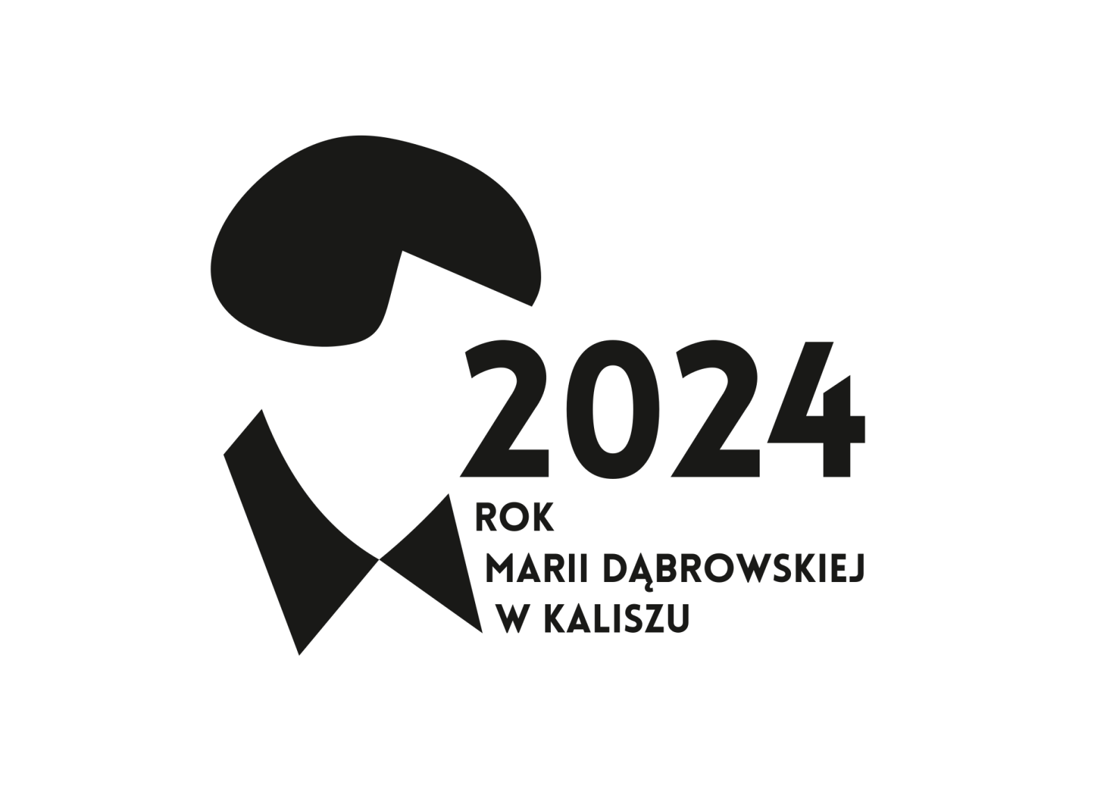 2024 - logo roku Marii Dąbrowskiej w Kaliszu