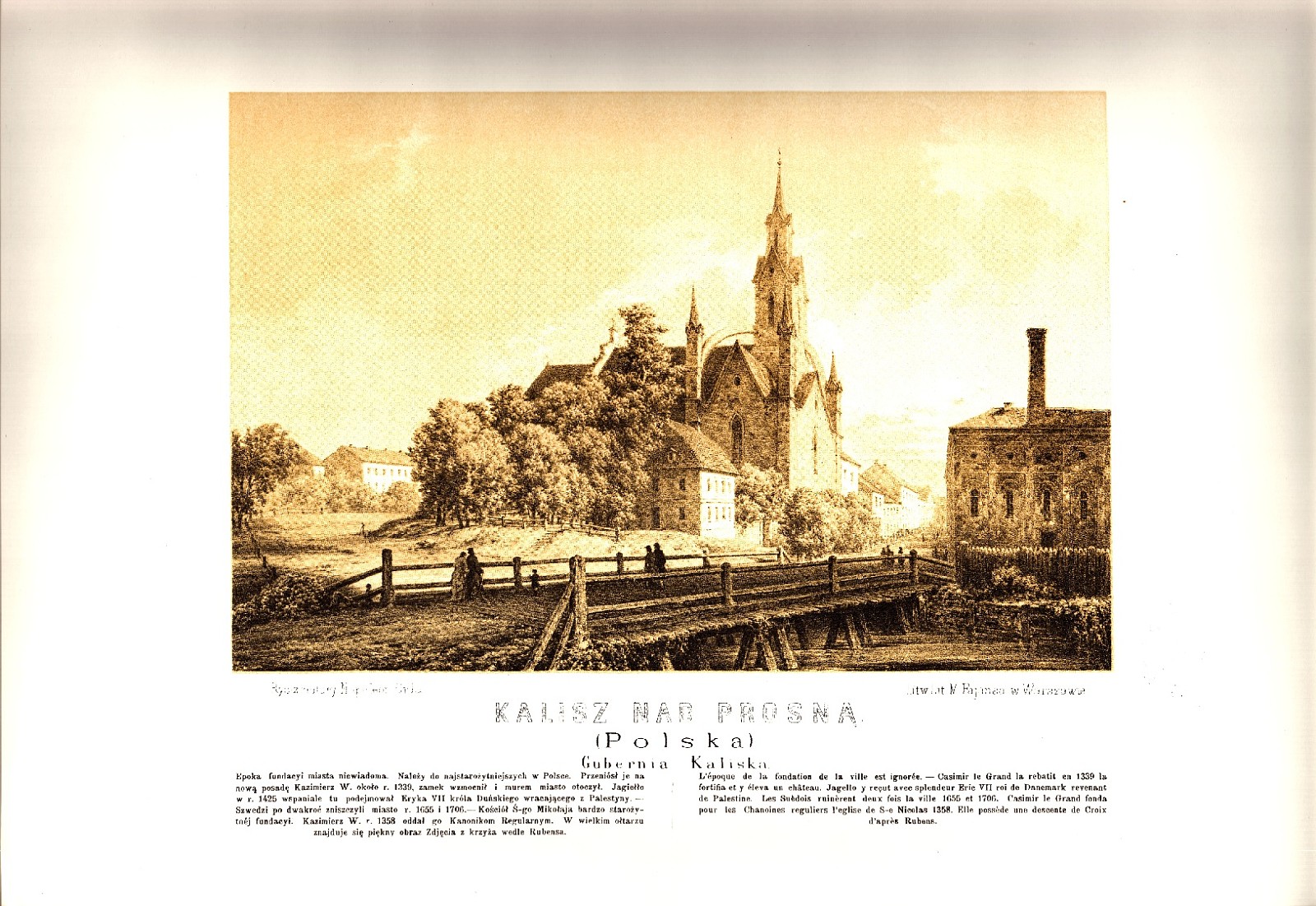 2. Most ul. Kanonicka, 1882-1883 rok ,rysn z natury, Album widoków historycznych Polski poświęcony Rodakom, Napoleon Orda MBP.jpg [630.92 KB]