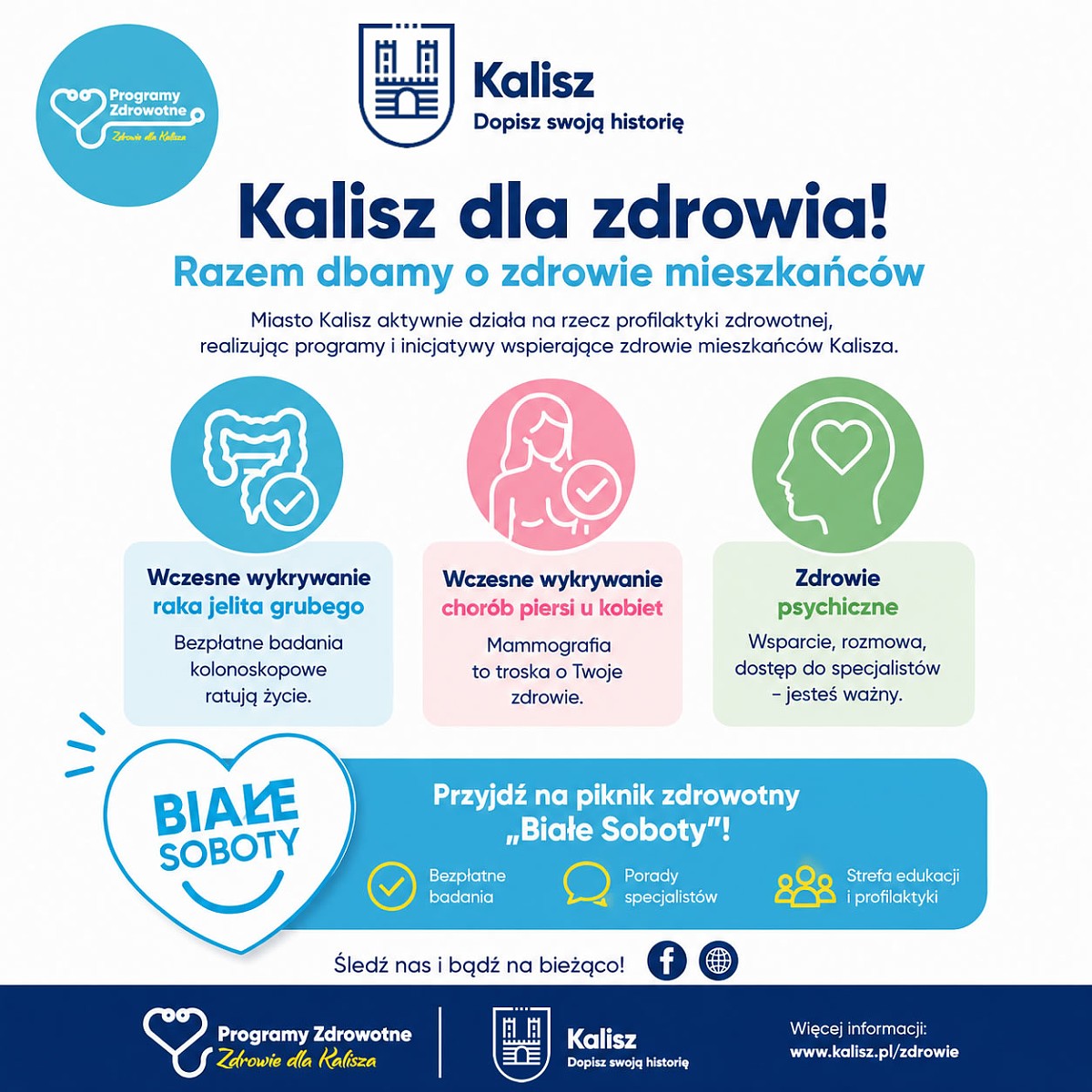 Miasto Kalisz - programy zdrowotne dla mieszkańców Kalisza
